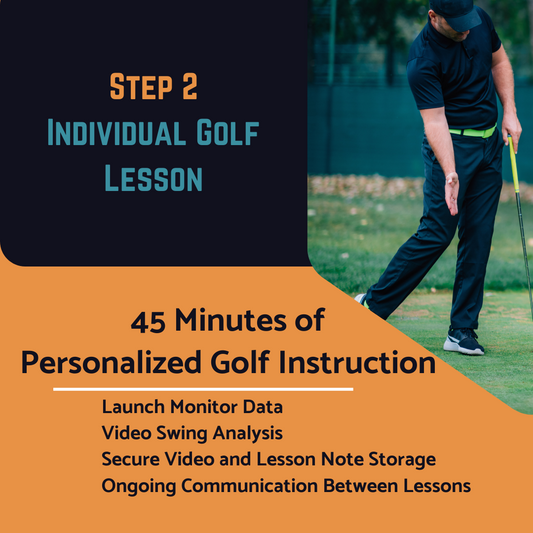 Step 2: Individual Golf Lessons